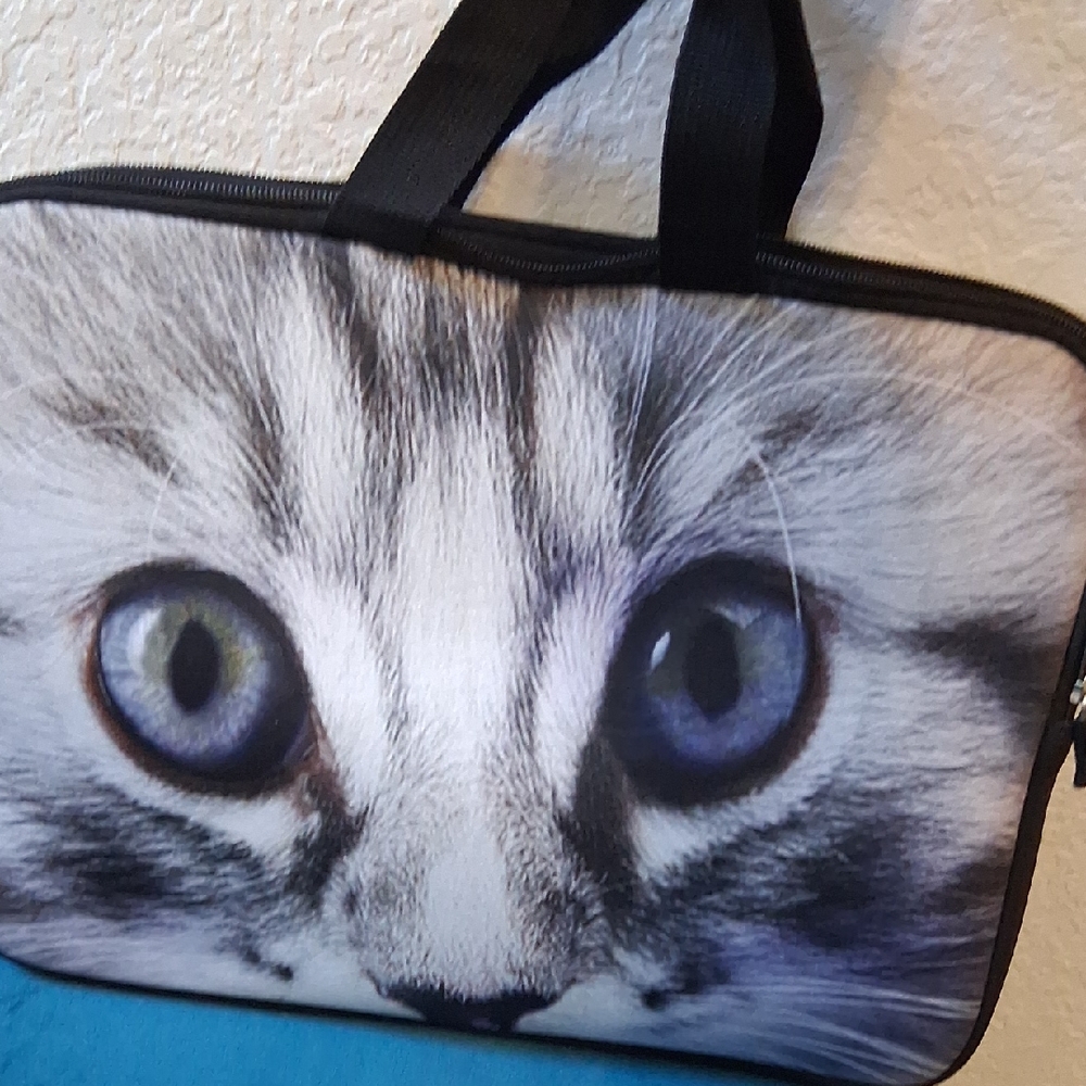 Cat face Computer,laptop,carrier Bag